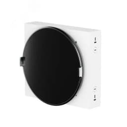 Корпус ArtShell Round встраиваемый силовой круглый 16 модулей чёрное стекло