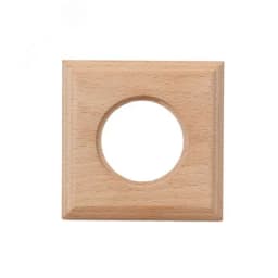 Шедель Рамка 1 постовая для скрытого монтажа (дерево, Натурэль)
