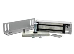 Замок электромагнитный Олевс М2-500, серый с уголком