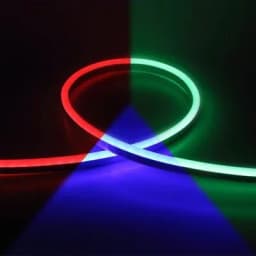 Гибкий неон 12V RGB кат 5 метров nnrgb12