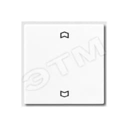 Клавиша для одинарной кнопки BCU белая JUNG