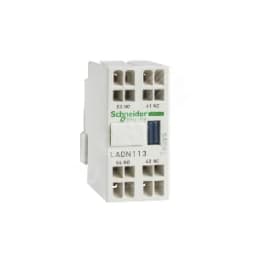 Блок контактный дополнительный 2НЗ фронтальный монтаж пружинный зажим