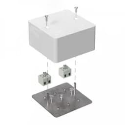 Коробка огнестойкая для кабель-канала 40-0460-FR2.5-4 Е15-Е120 85х85х45