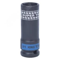 Головка торцевая ударная глубокая 1/2", 21 мм, тонкостенная