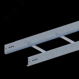 Лоток лестничный 100х400 L2000 s=1,5 мм Сендзимир цинк