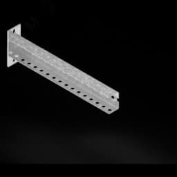 Консоль 60х40 основание 400 s:4 облегченная горячий цинк