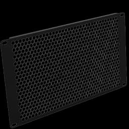 Фальш-панель 6U, перф., черный RAL 9004 SYSMATRIX BP 0068.900