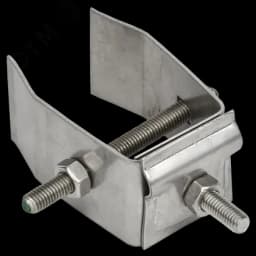 Держатель проводника круглого 6-10мм для конструкций h=70мм нержавеющая сталь IEK