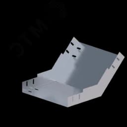 Лоток монтажный угловой 45 вверх ЛУ45В.300.100.400.1,5.1