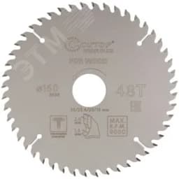 Диск пильный по дереву с тефлоновым покрытием 48Т, Profi plus 160x1,3/2,0x30/25,4/20/16 мм 75-16048Т FIT