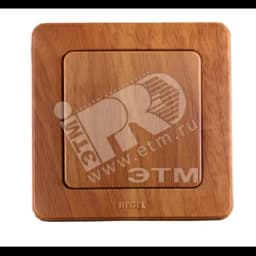 Выключатель одноклавишный скрытый дуб 16А HEGEL