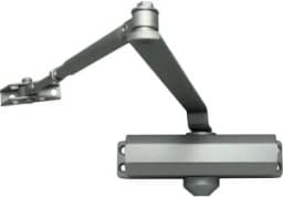 Доводчик VIZIT-DC503S ARCTIC, для двери весом 65 кг, рычаг с квадратным отверстием, цвет: серебряный Vizit