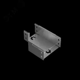 Переходник правый 80х100-150 мм ПЛЮС INOX304