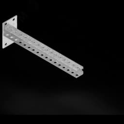 Консоль с опорой 40х40 L400 s: 4 мм П-образная