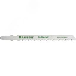 Полотна , T144DF, для эл/лобзика, Bi-Metall, по дереву, фанере, быстрый рез, EU-хвост., шаг 4мм, 75мм, 2шт