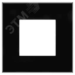 Avanti Рамка ARTLEBEDEV "Черный квадрат" 2 модульная DKC