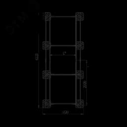 Опорная конструкция для установки оборудования TECHNORAPTOR FOOT 1500х4000 тип 2 HD