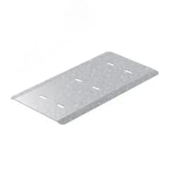 Протектор соединения лотков шириной 600 мм универсальный, толщина 1,0 мм, Сендзимир цинк