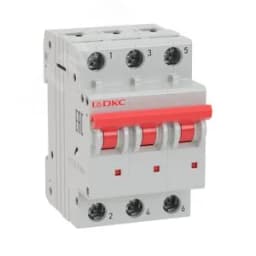 Выключатель автоматический модульный YON MD63 3P 16А C 6kA