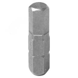 Вставка (бита) торцевая 1/4", HEX, 6 мм, L = 25 мм 102506H King Tony