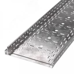 Лоток перфорированный Стандарт 400х50х3000 (1,0 мм) (6 м/уп)