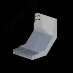 Лоток монтажный угловой 90 вверх ЛУ90В.300.80.408.1,2.1