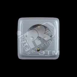 Розетка наружная с заземлением с изоляционной пластиной со шторками серебро