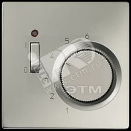 Крышка для регулятора температуры воздуха помещений благородная сталь