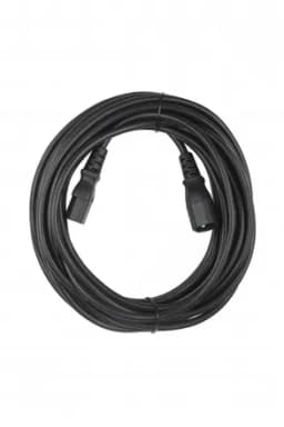 Кабель питания монитор-компьютер Hyperline PWC-IEC13-IEC14-10-BK IEC 320 C13 - IEC 320 C14 (3x1.0)