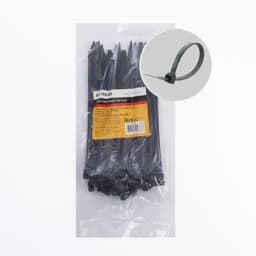 Хомут нейлоновый STEKKER NYCT47200 47х20 мм d пучка max 50 мм нагрузка 22кг черный упаковка 100 шт 32784