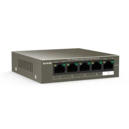 Неуправляемый 5-ти портовый коммутатор с 4 PoE портами TEF1105P-4-63W Tenda