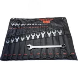 Набор ключей гаечных комбинированных 26 шт. (6-32) хромированные Hortz