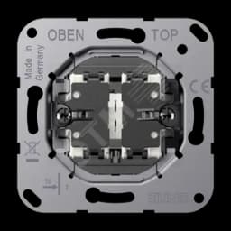 Механизм серии LS1912 двухклавишный, крепление винтами, без монтажных лапок