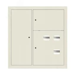 Щит этажный 3 кв. слаботочка слева RAL9002 (1000х950х150) EKF PROxima