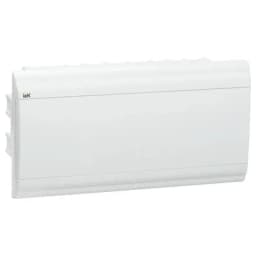 PRIME Корпус пластиковый ЩРВ-П-18 белый/белая дверь IP41 IEK (10 шт/уп) (MKP82-V-18-WD-41-10)