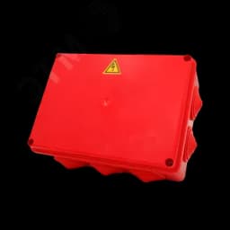 Коробка распределительная огнестойкая КРОПС-П5, IP54, габаритные размеры 190х140х70 мм, для кабелей сечением до 6 мм2, 6 клемм