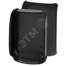 Коробка распределительная пустая 255х355х122 IP66/67 черная стойкая к УФ