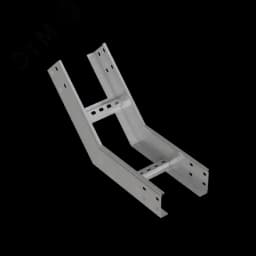 Угол лестничный вертикальный внутренний 45 гр. 100х150х2,0 мм HD85 N