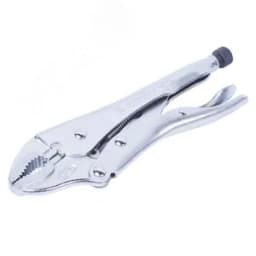 Зажим с фиксатором 250 мм, с закругленными губками King Tony