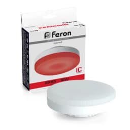 Лампа светодиодная Feron LB455 GX53 12W 175265V красная 51018