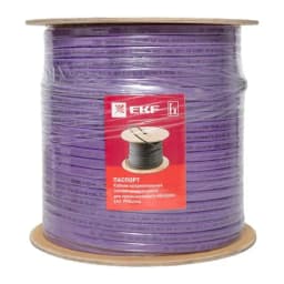 Саморегулирующийся нагревательный кабель ESU-45F (45 Вт/м) 200 м, фторопласт EKF ESU-45F-200