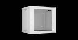 Настенный разборный шкаф TLK 19", 12U, стекло, 600х600, серый TLK TWI-126060-R-G-GY