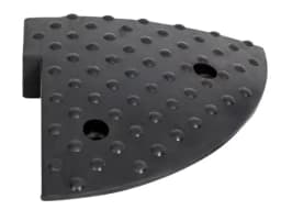 Съезд с бордюра резиновый СР-55-2 ЛЕВЫЙ концевая часть