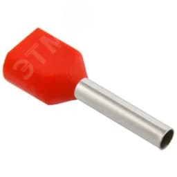 Наконечник штыревой НШвИ 2х1.5-12 красный НГИ2 (100шт) IEK