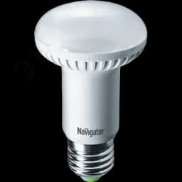 Лампа светодиодная LED зеркальная 8вт E27 R63 белая