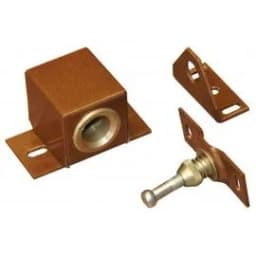 Замок электромеханический накладной миниатюрный универсальный (но, 12В) Promix-SM102.00 brown
