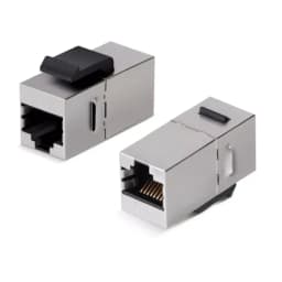 Проходной адаптер Cabeus CA-KJ-8p8c-C6-SH (RJ45-RJ45, CAT.6, FTP, Keystone Jack) (9682c)