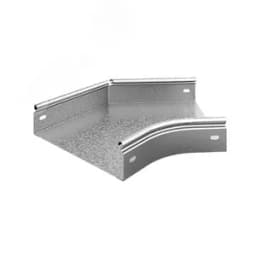 Угол плоский плавный универсальный 45 град. к лотку 600х80, толщина 1,0 мм, Сендзимир цинк