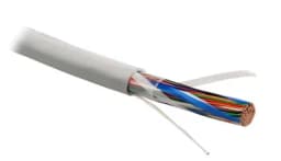 LAN U/UTP 50x2x24AWG кат.3 Hyperline (UUTP50-C3-S24-IN-LSZH-GY) - Кабель витая пара, неэкранированная U/UTP, категория 3, 50 пар (24 AWG), одножильный (solid), LSZH нг(С)-HF, -20°C - +60°C, серый