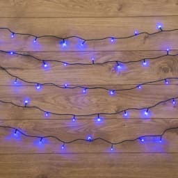 Гирлянда Твинкл Лайт 15 м темнозеленый ПВХ 120 LED цвет синий 303053